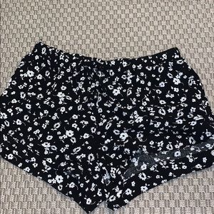 Floral print shorts